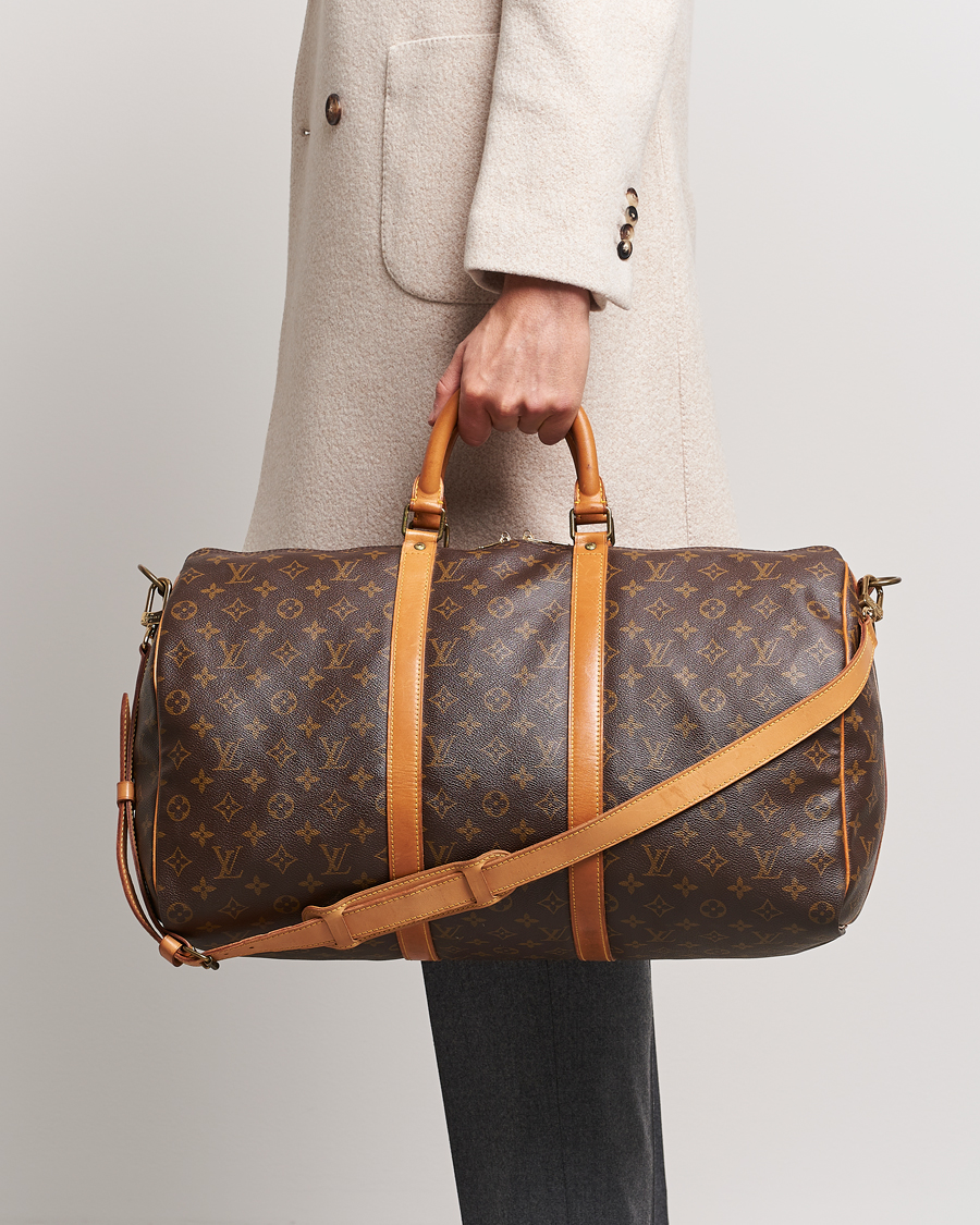 Herren | Louis Vuitton Pre-Owned Keepall Bandoulière 50 Monogram | Louis Vuitton Pre-Owned | Keepall Bandoulière 50 Monogram
