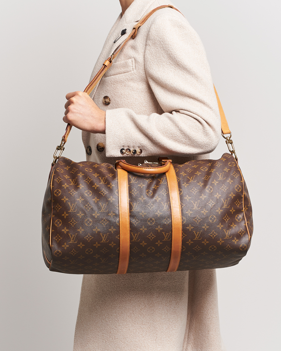 Herren | Louis Vuitton Pre-Owned Keepall Bandoulière 50 Monogram | Louis Vuitton Pre-Owned | Keepall Bandoulière 50 Monogram