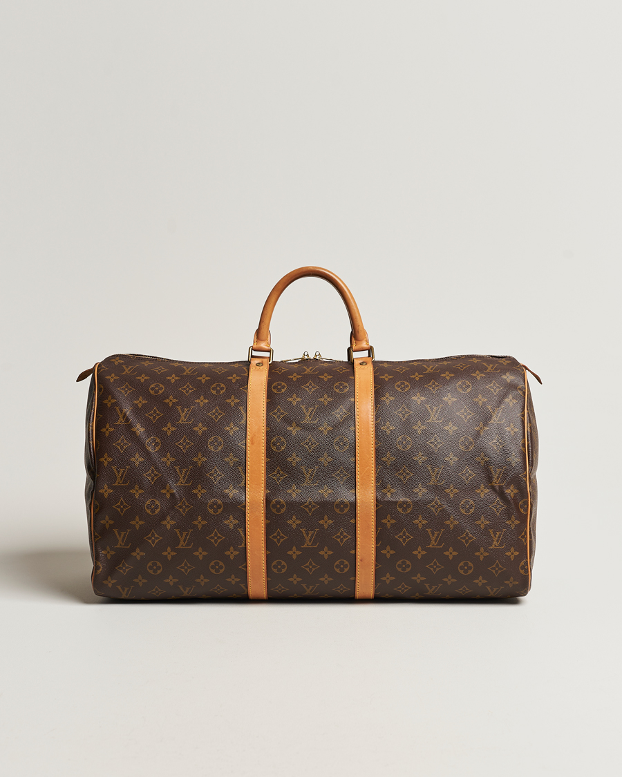 Louis Vuitton Pre-Owned Keepall 55 Bag Monogram bei