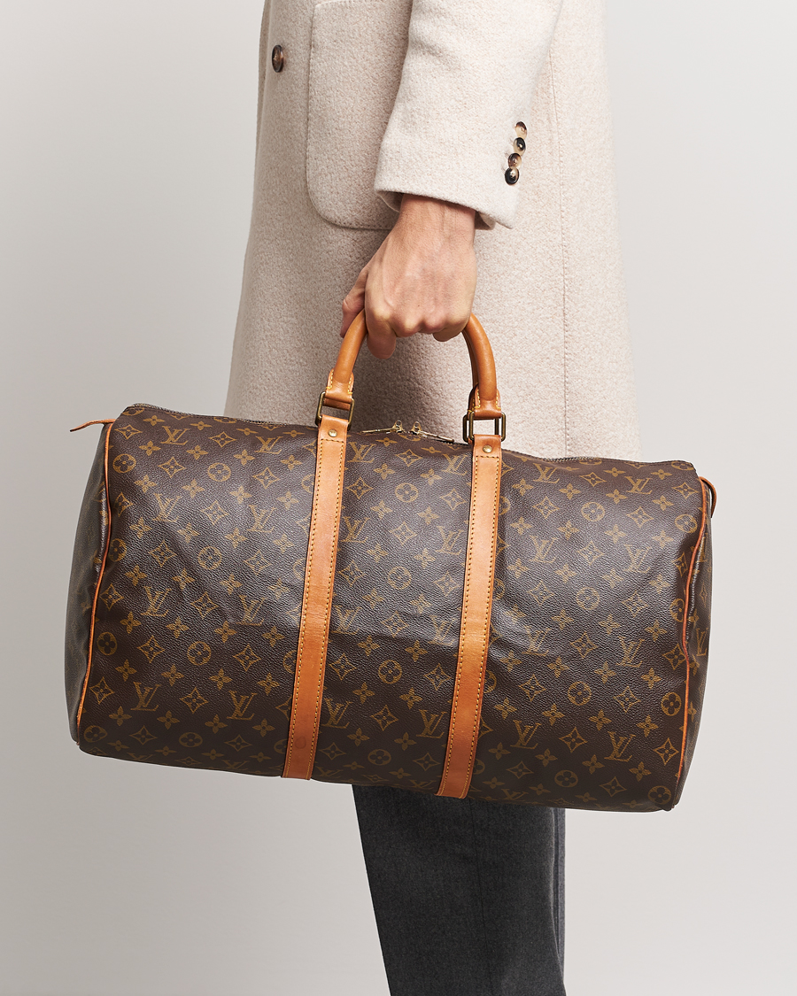 Herren | Louis Vuitton Pre-Owned | Louis Vuitton Pre-Owned | Keepall 50 Bag Monogram