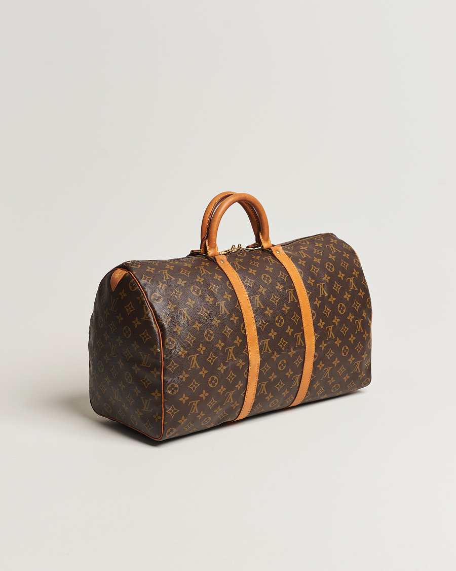 Herren | Louis Vuitton Pre-Owned Keepall 50 Bag Monogram | Louis Vuitton Pre-Owned | Keepall 50 Bag Monogram