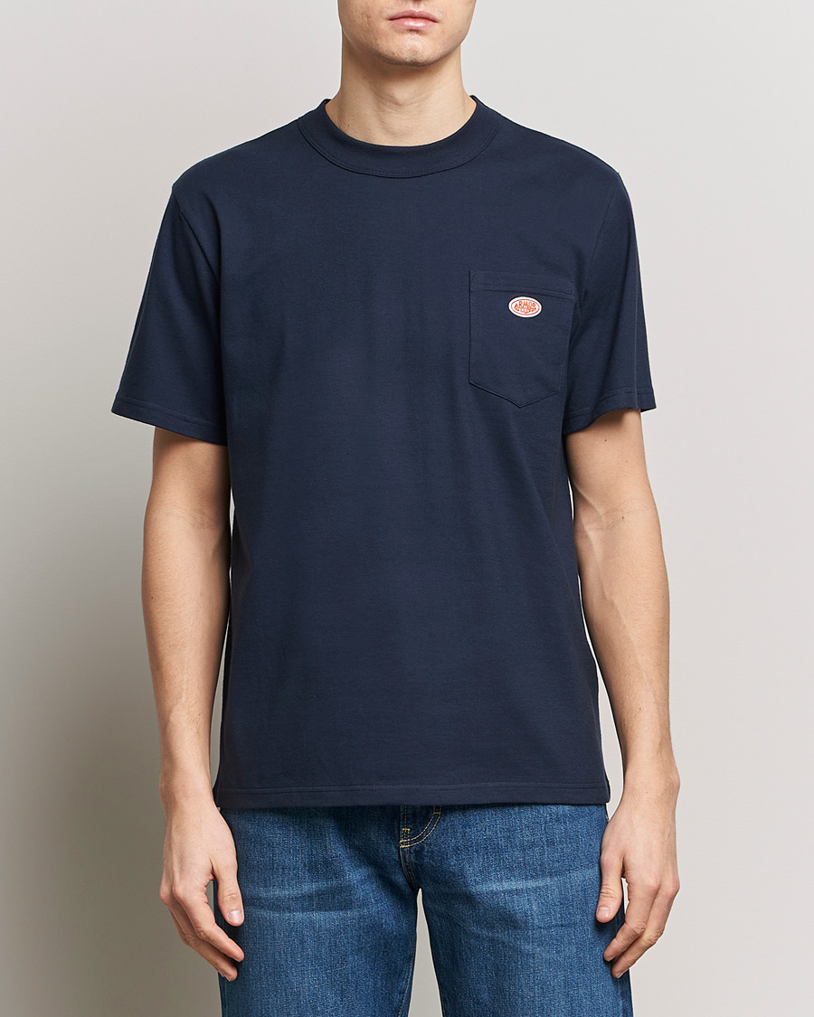 Herren |  | Armor-lux | Callac Pocket T-Shirt Navy