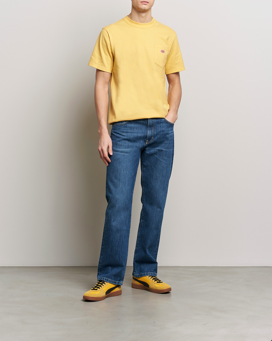Herren | T-Shirts | Armor-lux | Callac Pocket T-Shirt Yellow