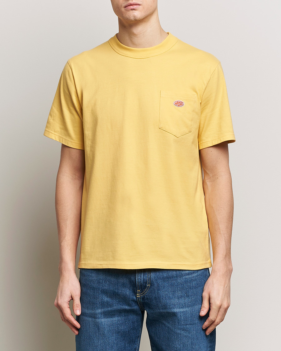 Men | Armor-lux | Armor-lux | Callac Pocket T-Shirt Yellow