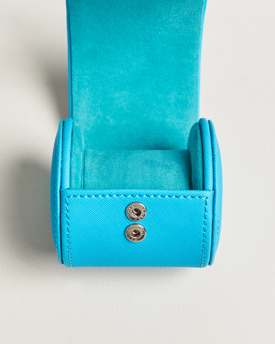 Herr |  | WOLF | Single Watch Roll Turquoise