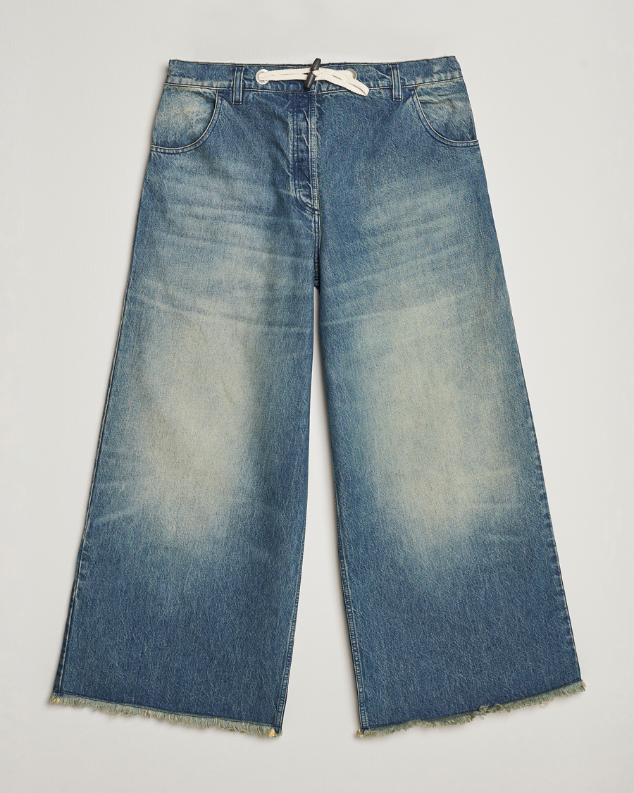 Herren |  | Moncler Genius | Wide Jeans Mid Blue