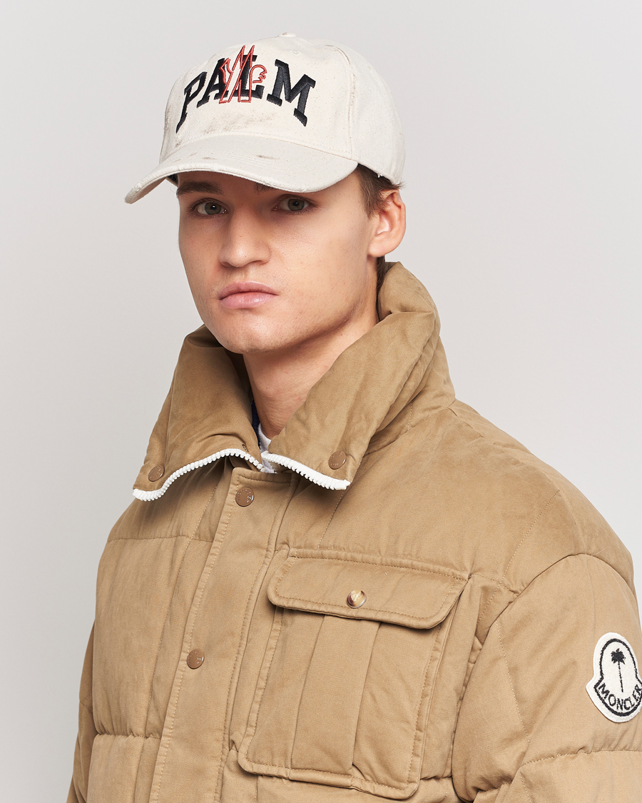 Herren |  | Moncler Genius | Lettering Baseball Cap Off White