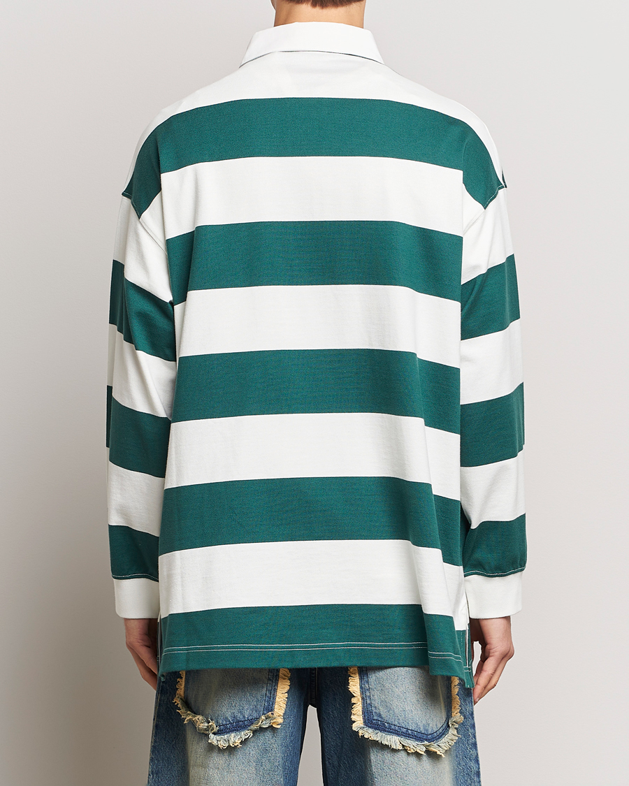 Herr | Moncler Genius | Moncler Genius | Long Sleeve Rugby White/Green