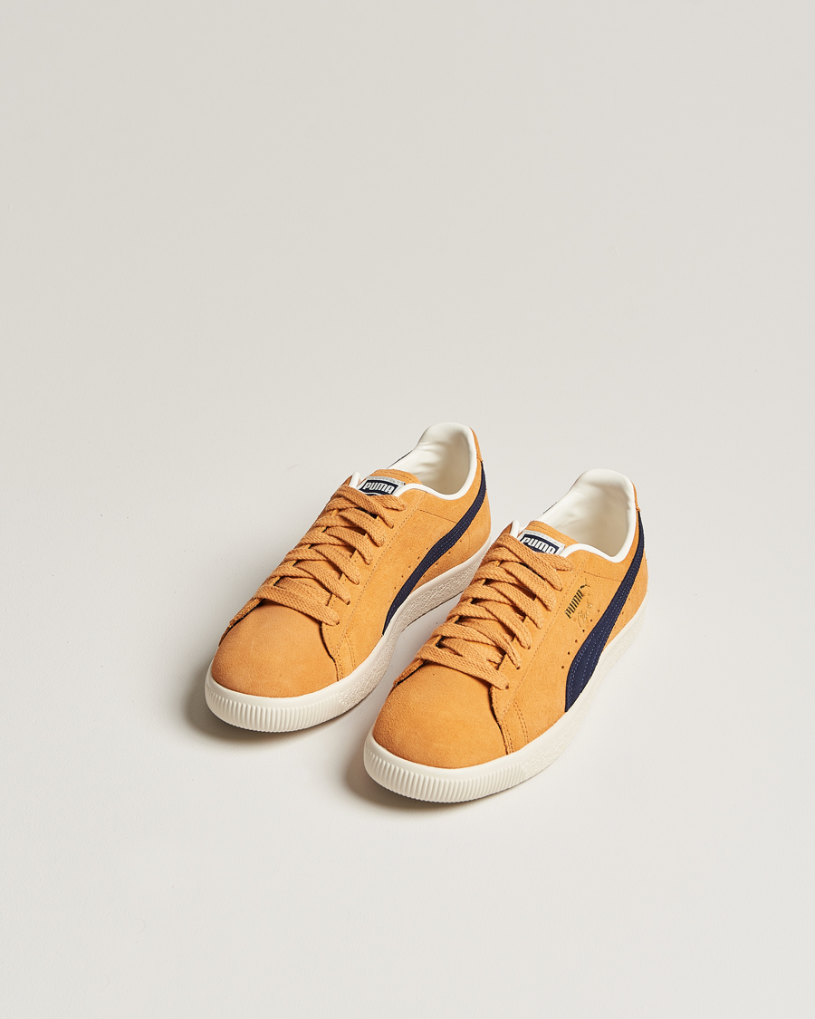 Herren | Schuhe | Puma | Clyde OG Suede Sneaker Clementine/Navy