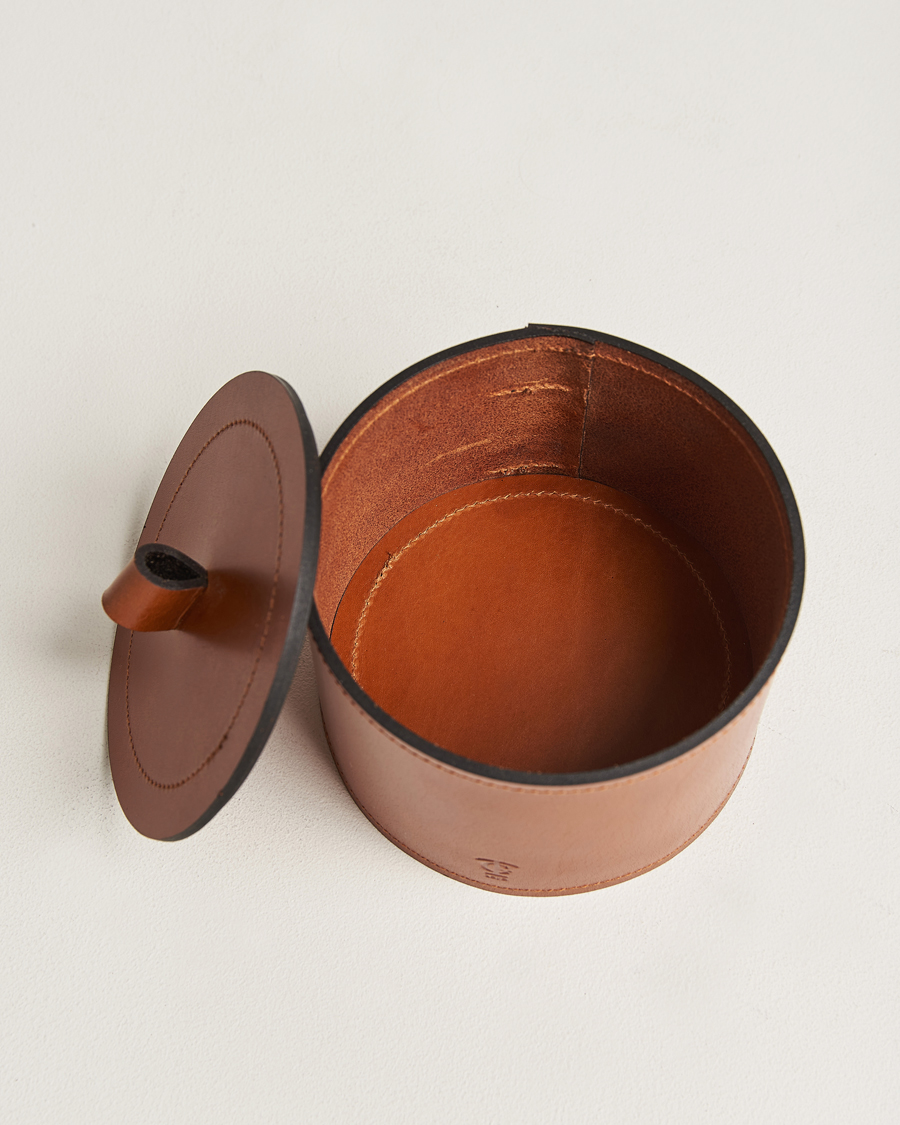 Herren | Für das Zuhause | Tärnsjö Garveri | Leather Box 001 Light Brown