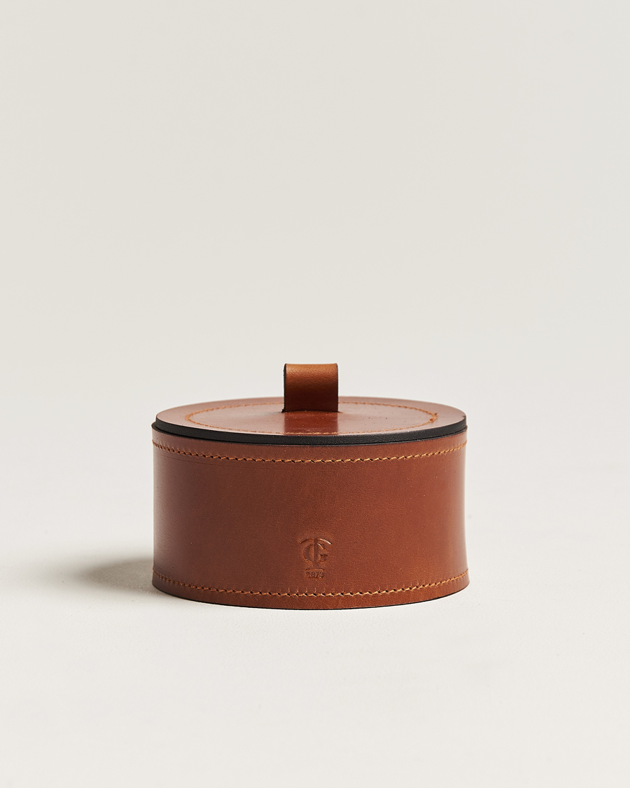 Herren | Tärnsjö Garveri | Tärnsjö Garveri | Small Leather Box 002 Light Brown