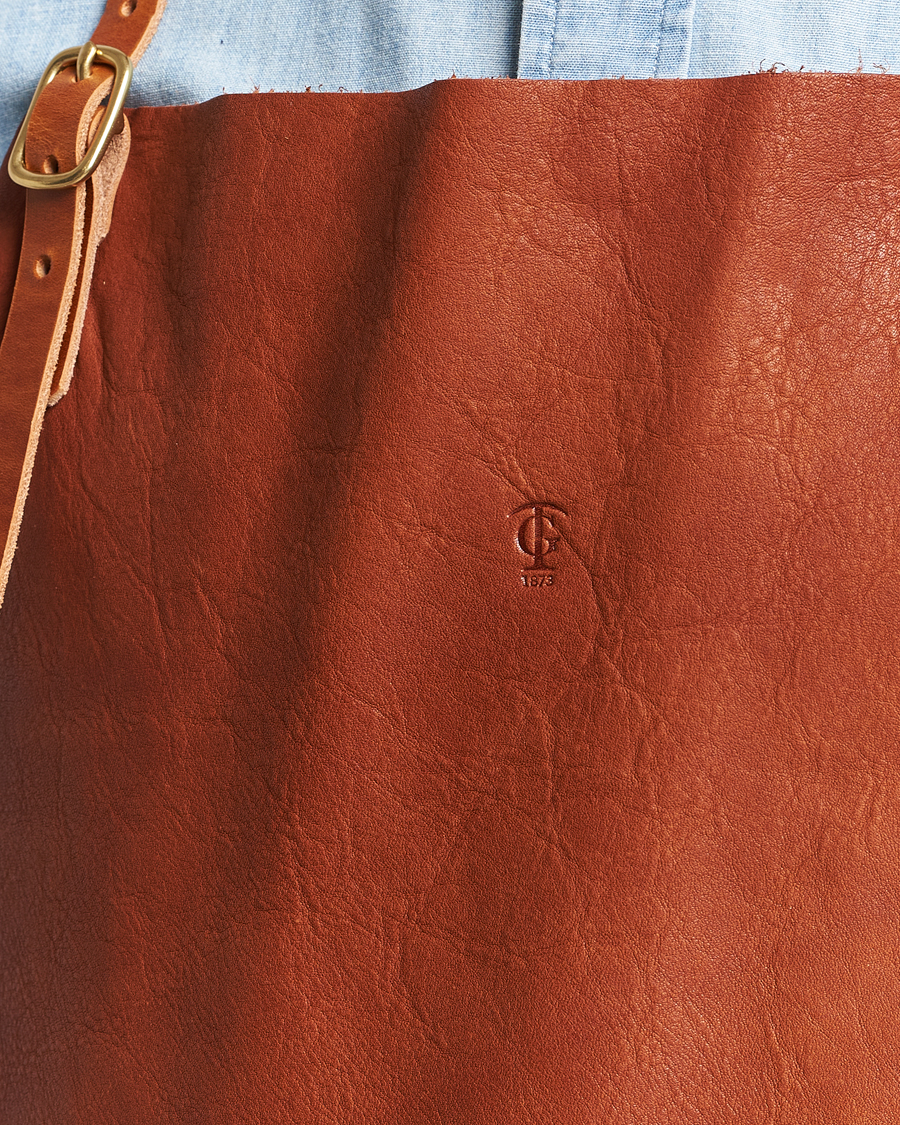 Herren | Für das Zuhause | Tärnsjö Garveri | Leather Apron 012 Light Brown
