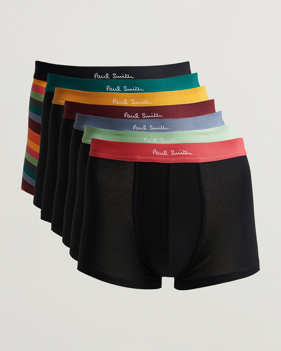 Herren | Unterwäsche | Paul Smith | 7-Pack Trunk Black