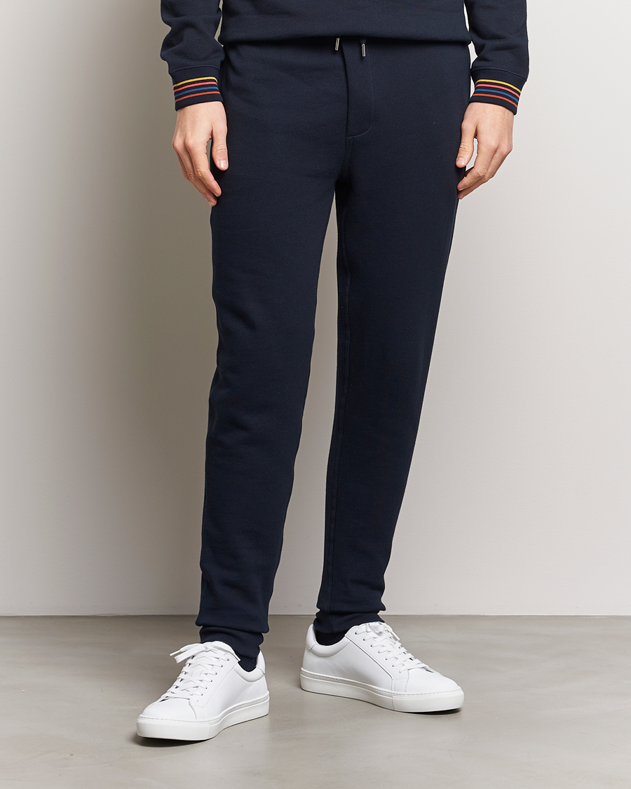 Men | Sweatpants | Paul Smith | Artist Rib Sweatpants Navy