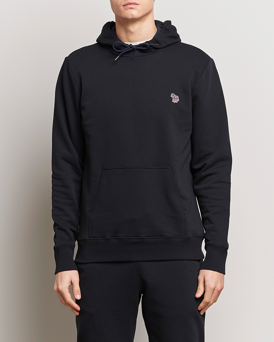 Herren | PS Paul Smith | PS Paul Smith | Zebra Organic Cotton Hoodie Black