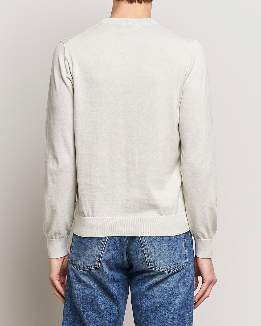 Herren | Pullover | PS Paul Smith | Zebra Cotton Knitted Sweater Washed Grey