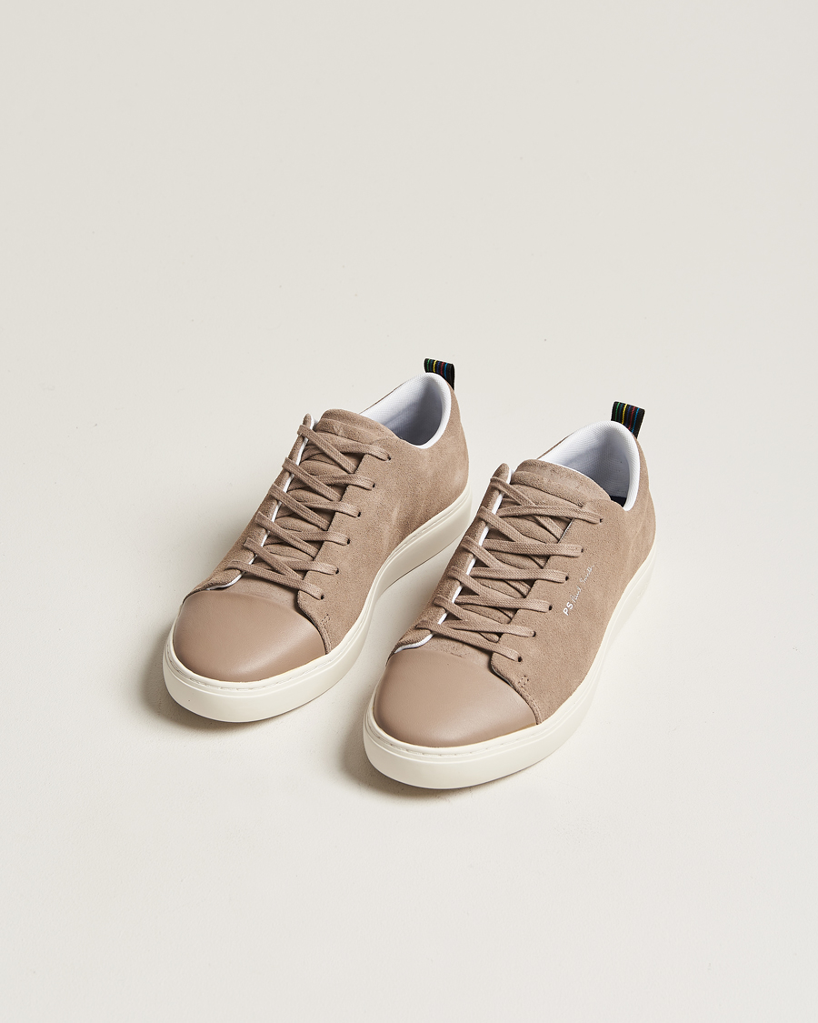 Herren | Sneaker | PS Paul Smith | Lee Cap Toe Suede Sneaker Taupe