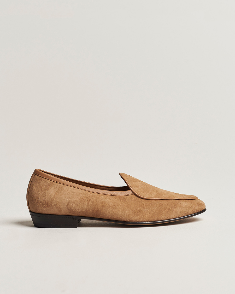 Herren | Baudoin & Lange Sagan Classic Loafers Sahara Suede | Baudoin & Lange | Sagan Classic Loafers Sahara Suede