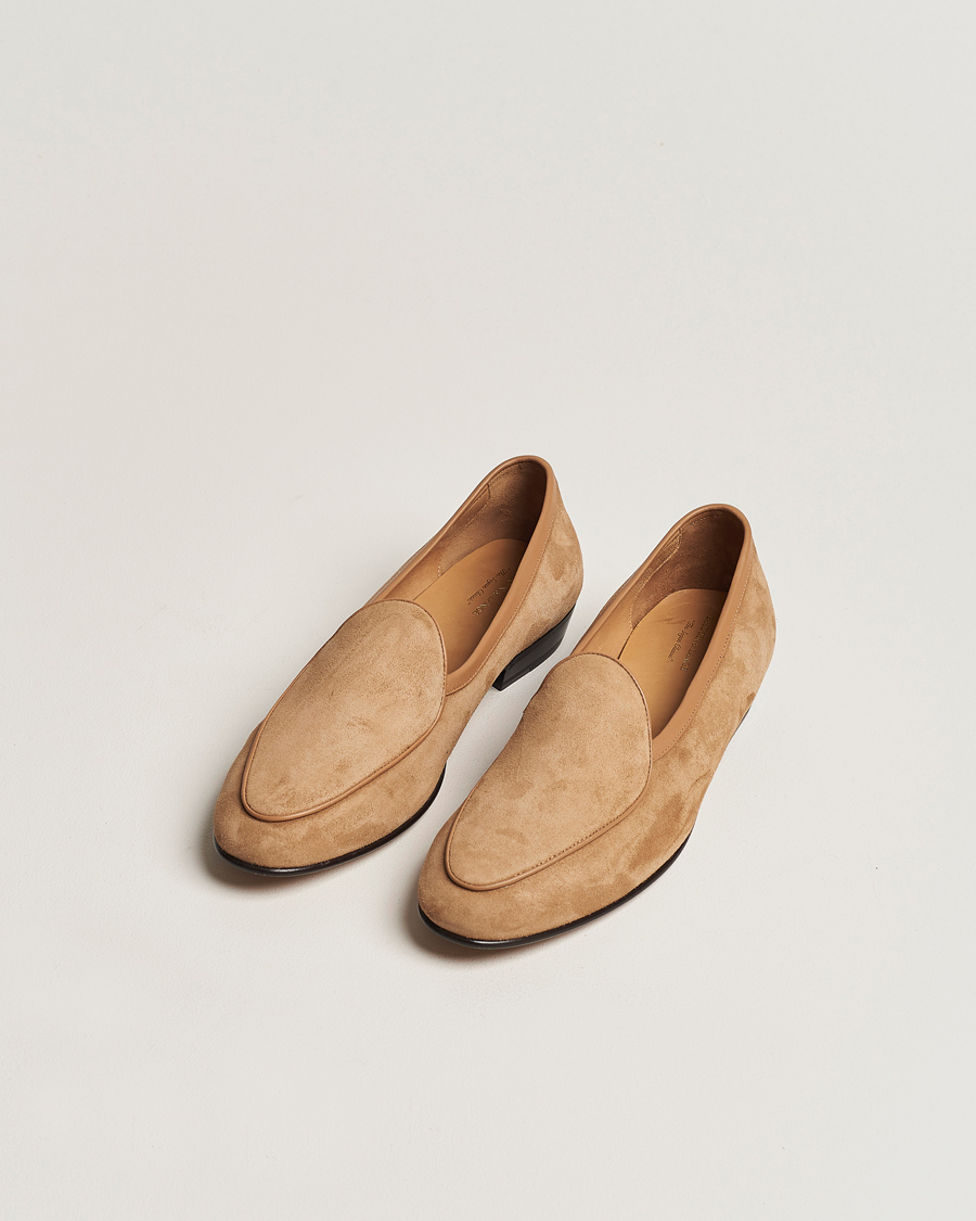 Herren | Baudoin & Lange Sagan Classic Loafers Sahara Suede | Baudoin & Lange | Sagan Classic Loafers Sahara Suede