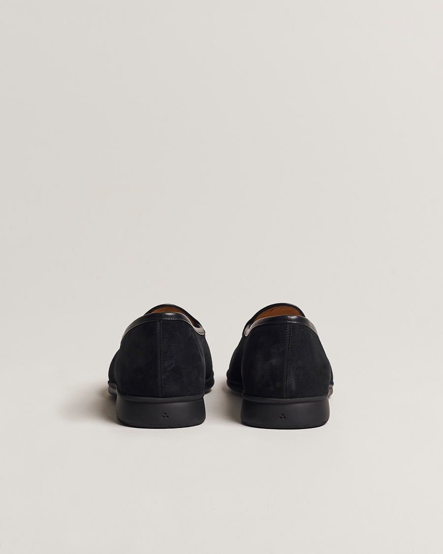 Herren | Loafer | Baudoin & Lange | Stride Loafers Black Suede