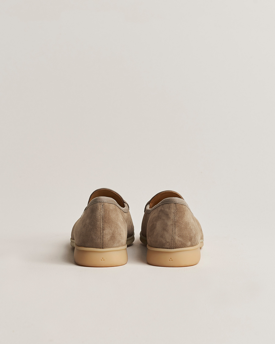 Herren | Loafer | Baudoin & Lange | Stride Loafers Taupe Suede