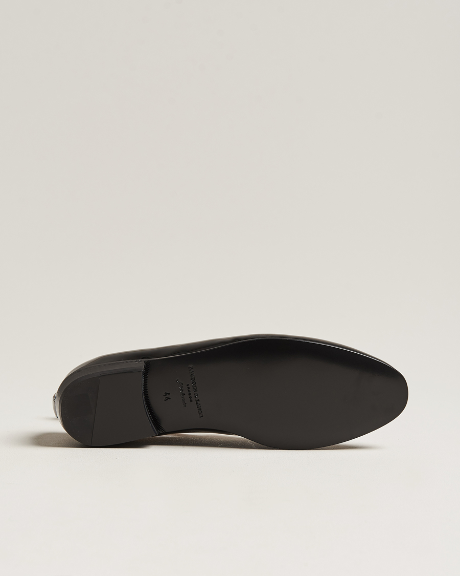 Herren | Lackschuhe | Baudoin & Lange | Sagan Patent Loafers Black Calf