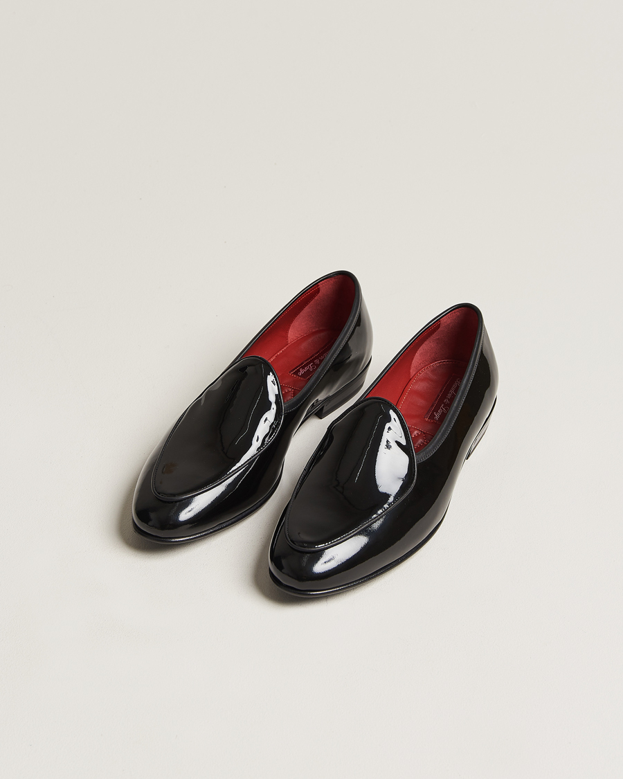 Herren | Aktuelle Marken | Baudoin & Lange | Sagan Patent Loafers Black Calf