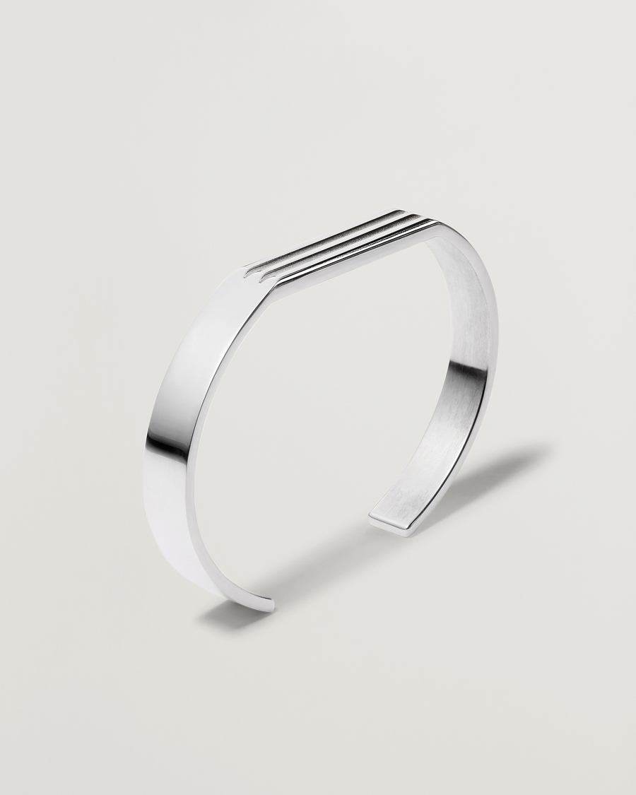 Herren | LE GRAMME Godron Bracelet Sterling Silver 21g | LE GRAMME | Godron Bracelet Sterling Silver 21g