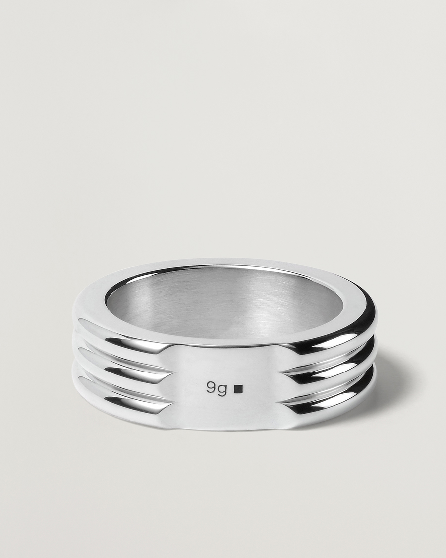Herren |  | LE GRAMME | Godron Ring Sterling Silver 9g