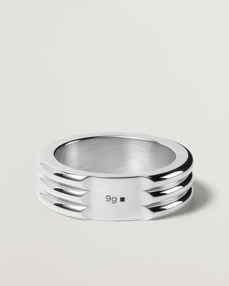 Herren | LE GRAMME Godron Ring Sterling Silver 9g | LE GRAMME | Godron Ring Sterling Silver 9g