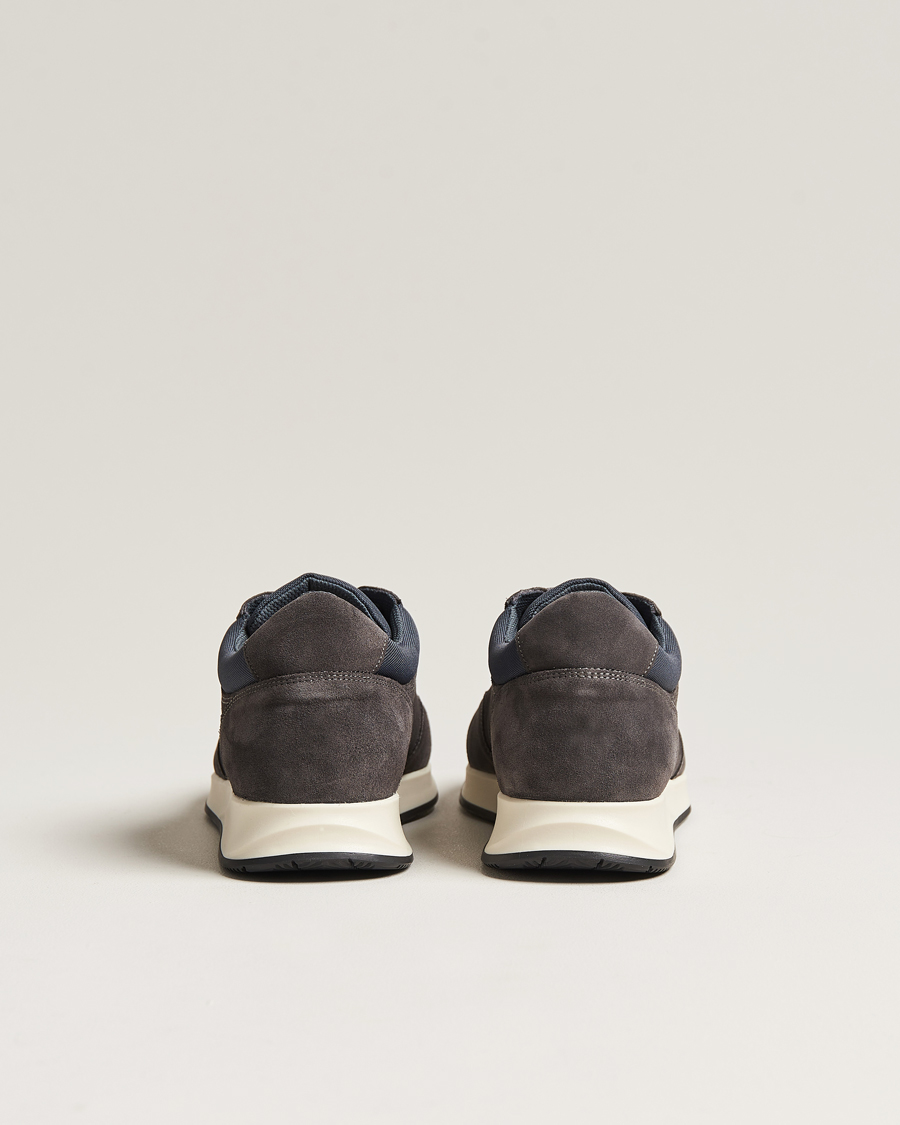 Herren | Sneaker | Myrqvist | Stensund Running Sneaker Dark Grey Suede