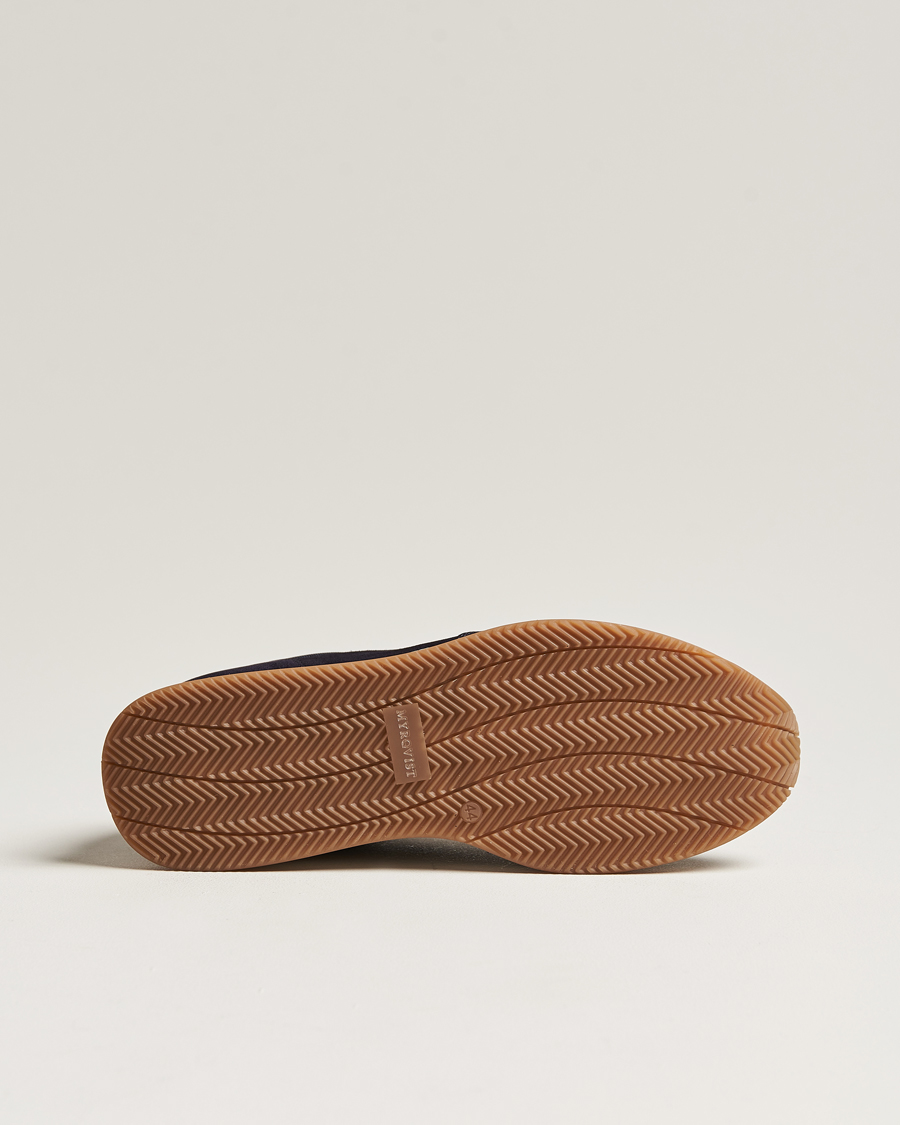 Herren | Sneaker | Myrqvist | Stensund Running Sneaker Navy Suede