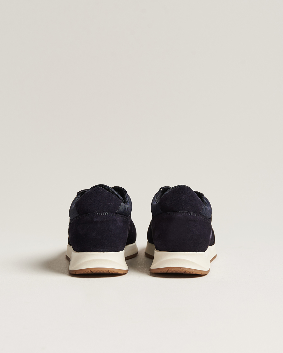 Herren | Sneaker | Myrqvist | Stensund Running Sneaker Navy Suede