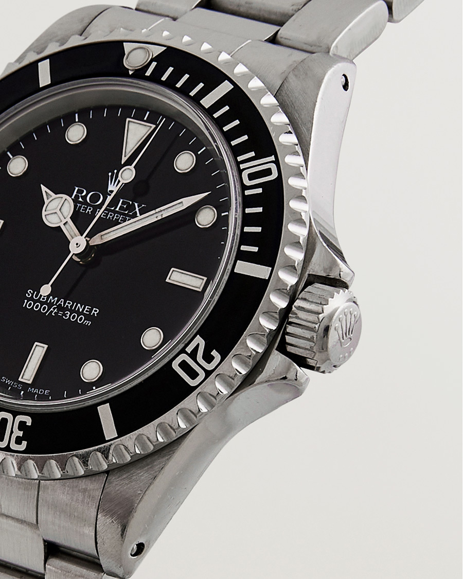 Herren | Rolex Pre-Owned Submariner 14060 Oyster Perpetual Steel Black | Rolex Pre-Owned | Submariner 14060 Oyster Perpetual Steel Black