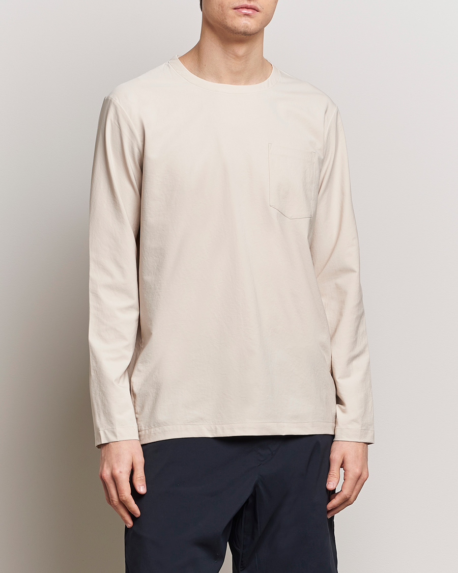 Herren | Langarm T-Shirt | Houdini | Cover Crew Quick Dry Long Sleeve Foggy Mountain