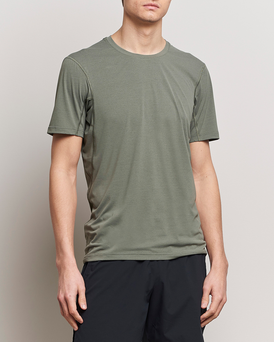 Herren | Kurzarm T-Shirt | Houdini | Pace Air Featherlight T-Shirt Geyser Grey