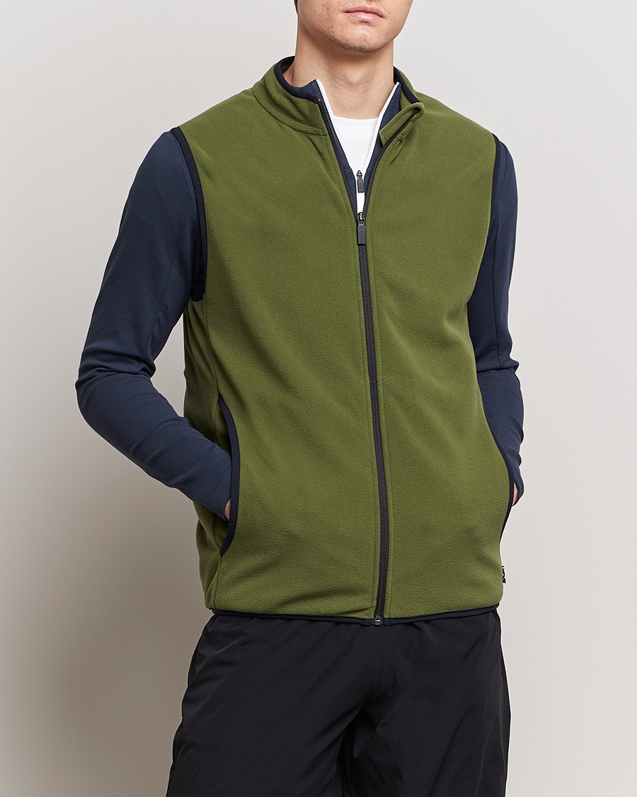 Herren | Pullover | Falke Sport | Falke Fleece Vest Herb