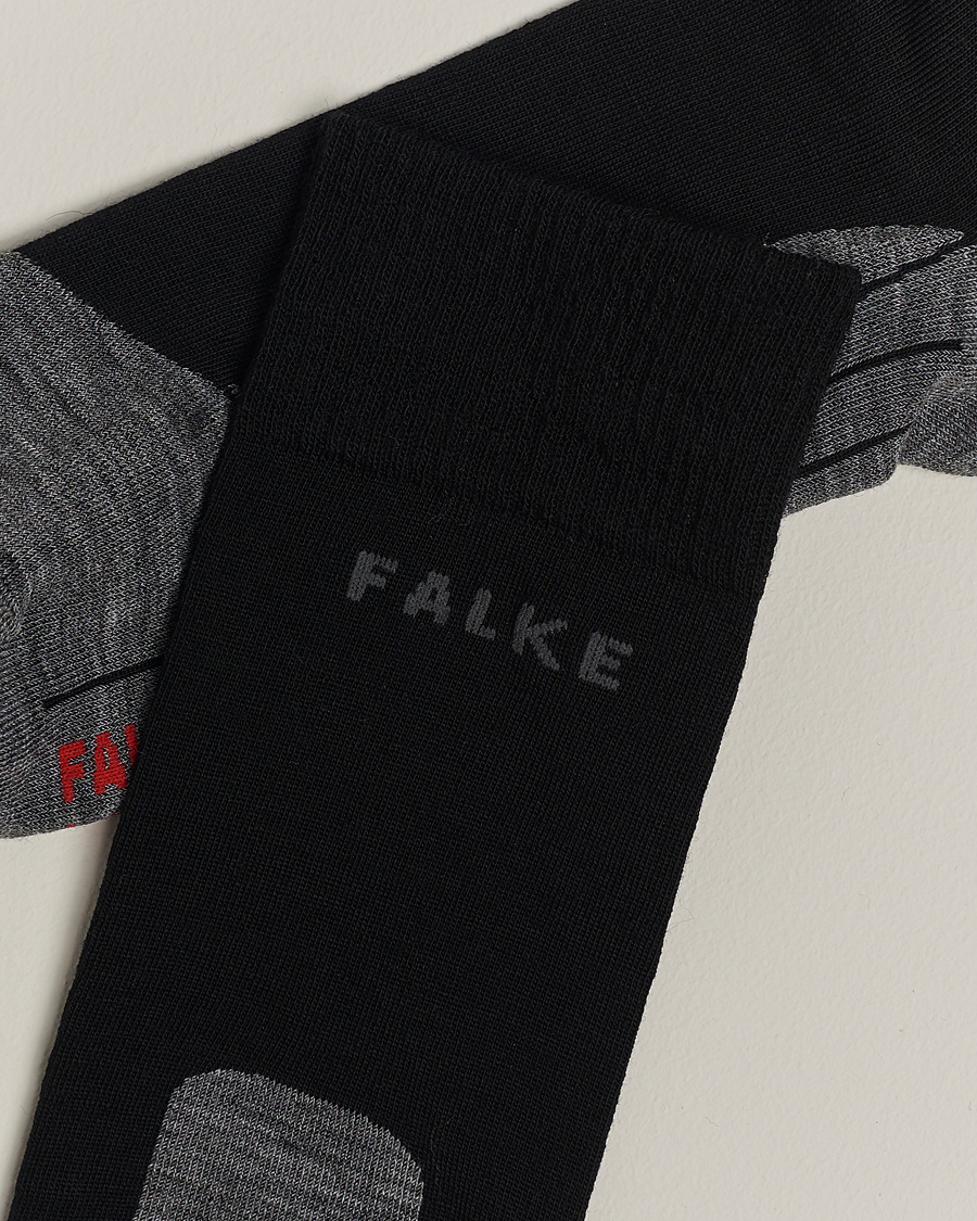 Herren | Active | Falke Sport | Falke TK5 Wander Trekking Socks Black Mix