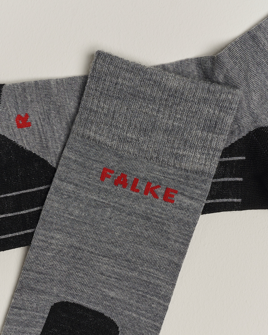Herren | Socken | Falke Sport | Falke TK5 Wander Trekking Socks Light Grey