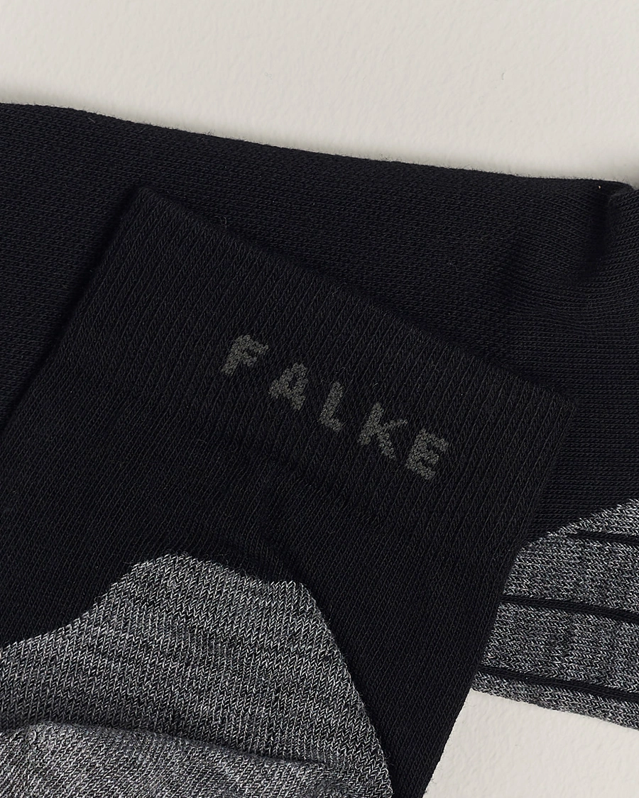 Men |  | Falke Sport | Falke RU4 Endurance Short Running Socks Black Mix