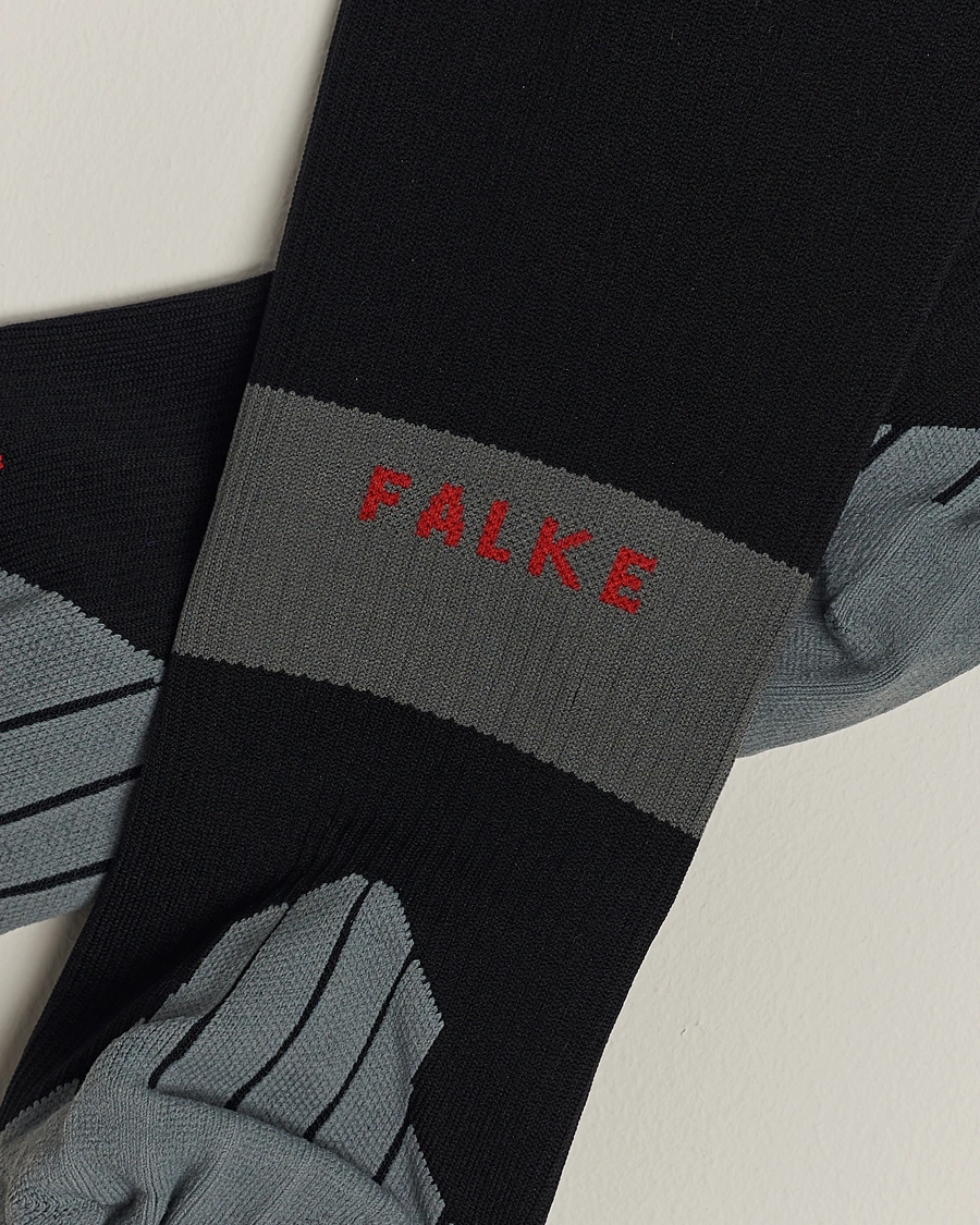 Herren | Kniestrümpfe | Falke Sport | Falke RU Compression Running Socks Black Mix