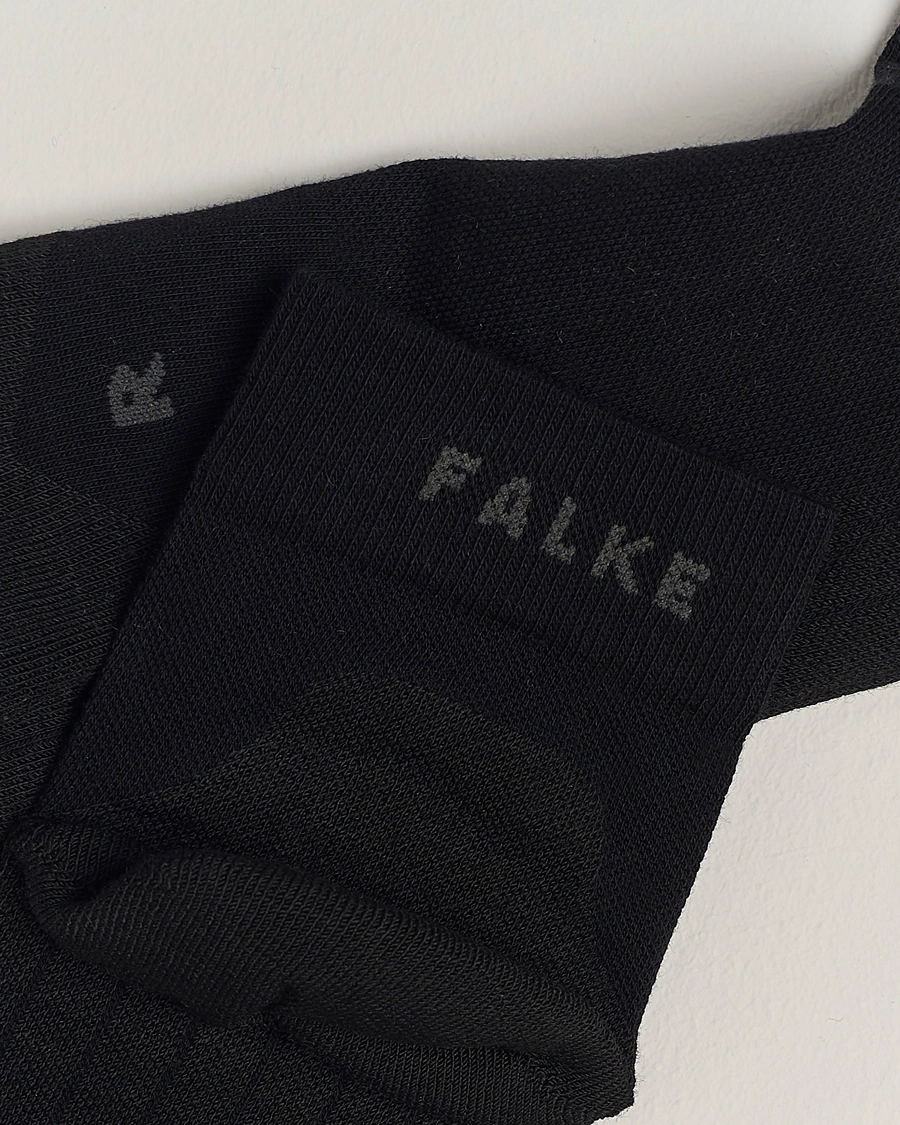 Herren | Socken | Falke Sport | Falke GO2 Short Golf Socks Black