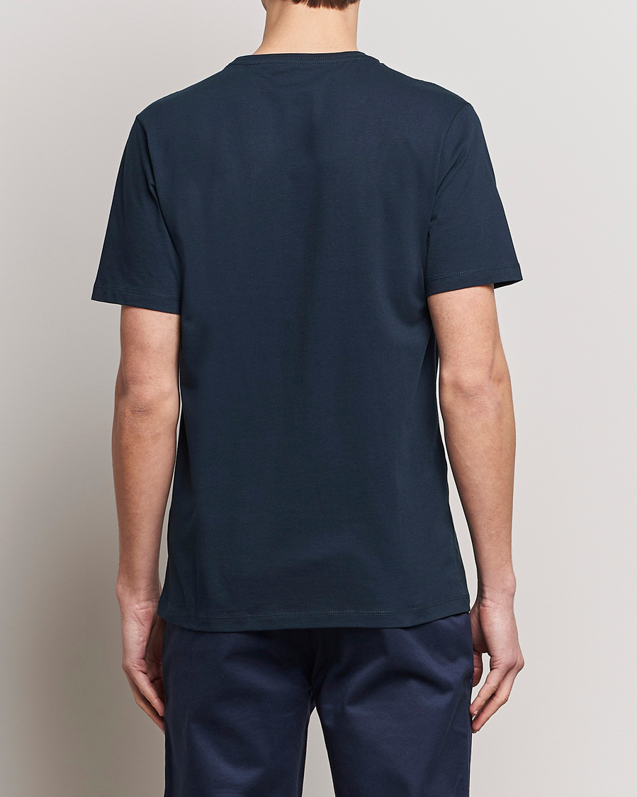 Herren | T-Shirts | KnowledgeCotton Apparel | Agnar Basic T-Shirt Total Eclipse