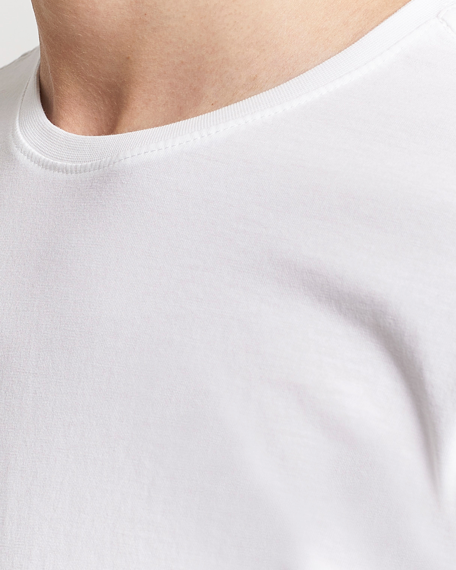 Herren | T-Shirts | KnowledgeCotton Apparel | Agnar Basic T-Shirt Bright White