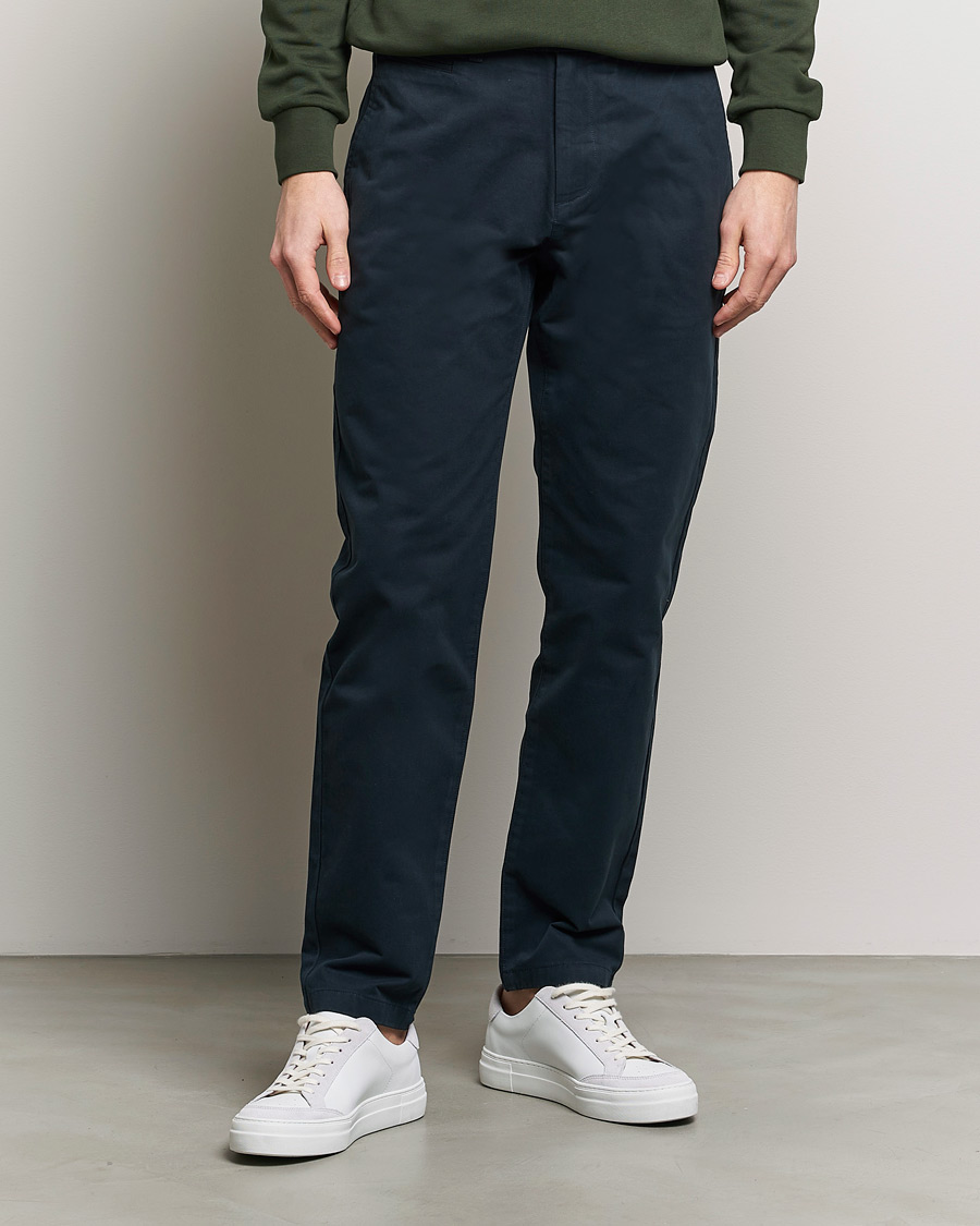 Herren |  | KnowledgeCotton Apparel | Chuck Regular Cotton Twill Chino Total Eclipse