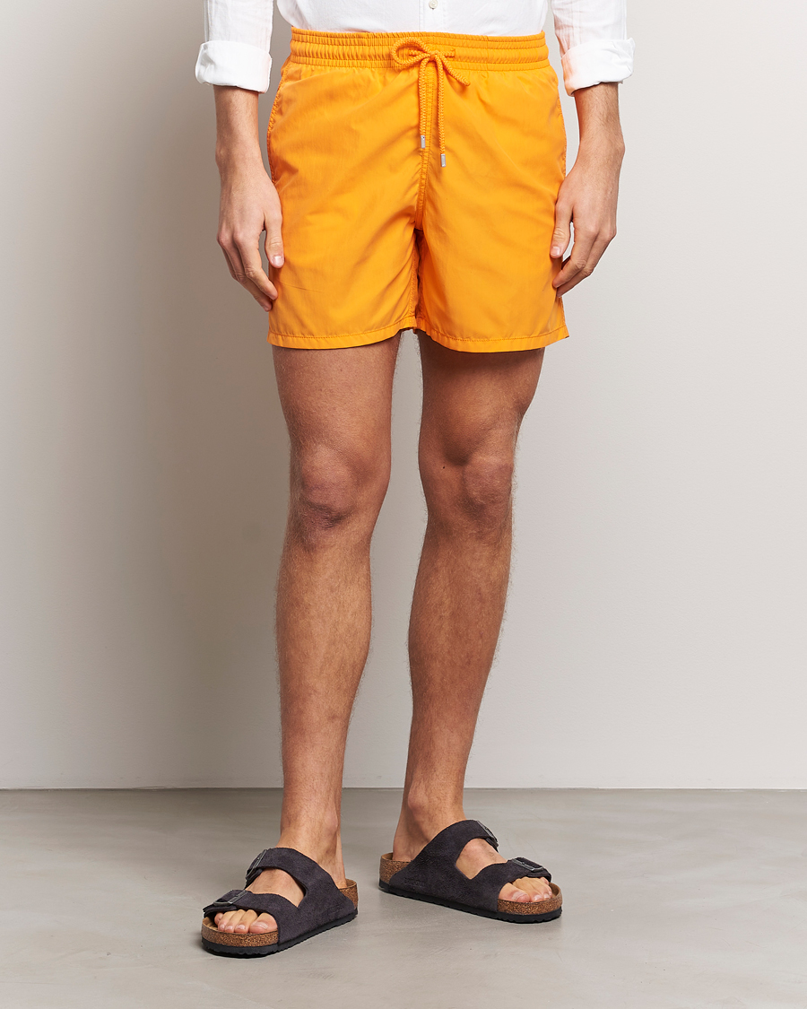 Herren | Vilebrequin | Vilebrequin | Moorea Swim shorts Carotte