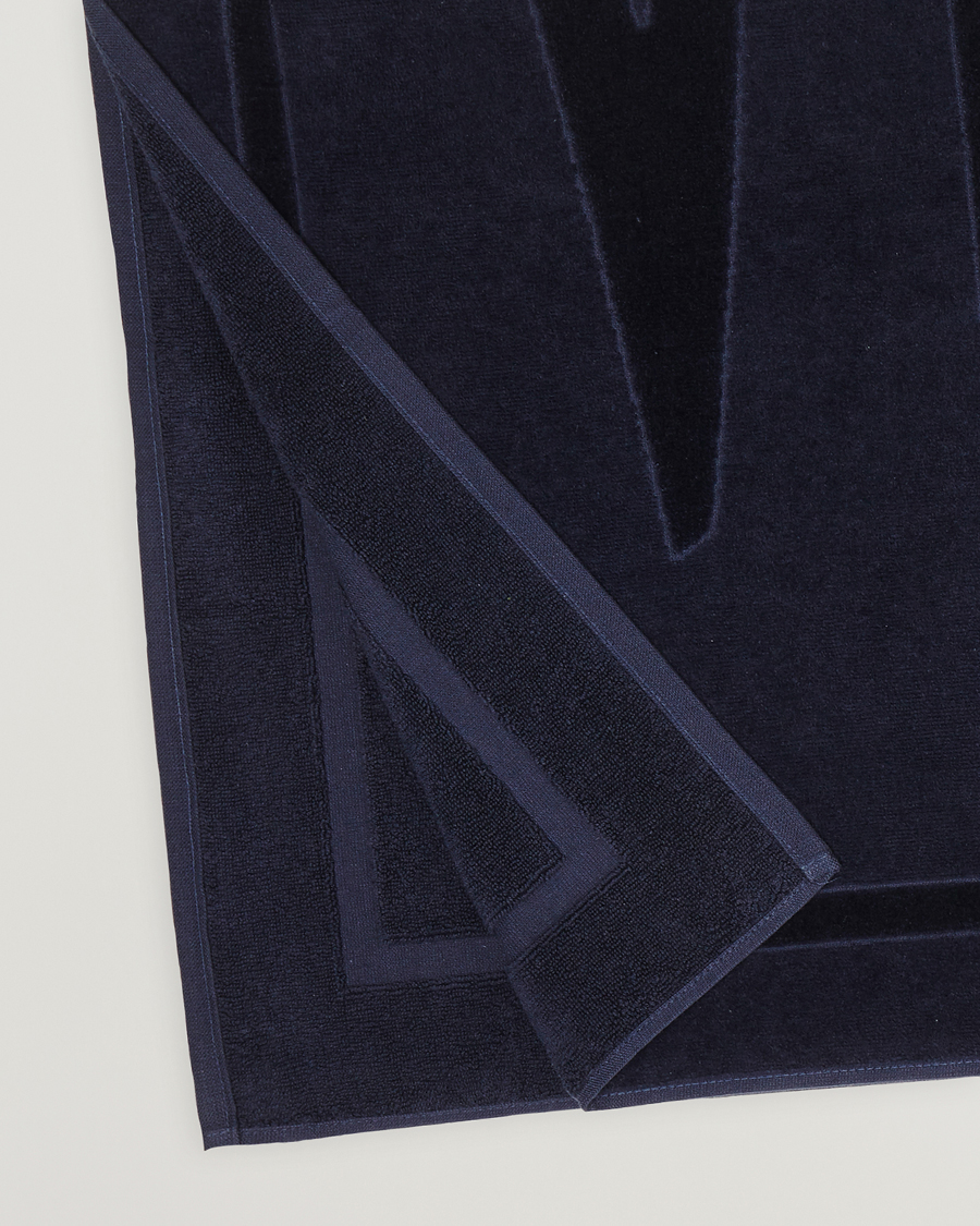 Herren | Textilien | Vilebrequin | Sand Organic Cotton Towel Bleu Marine