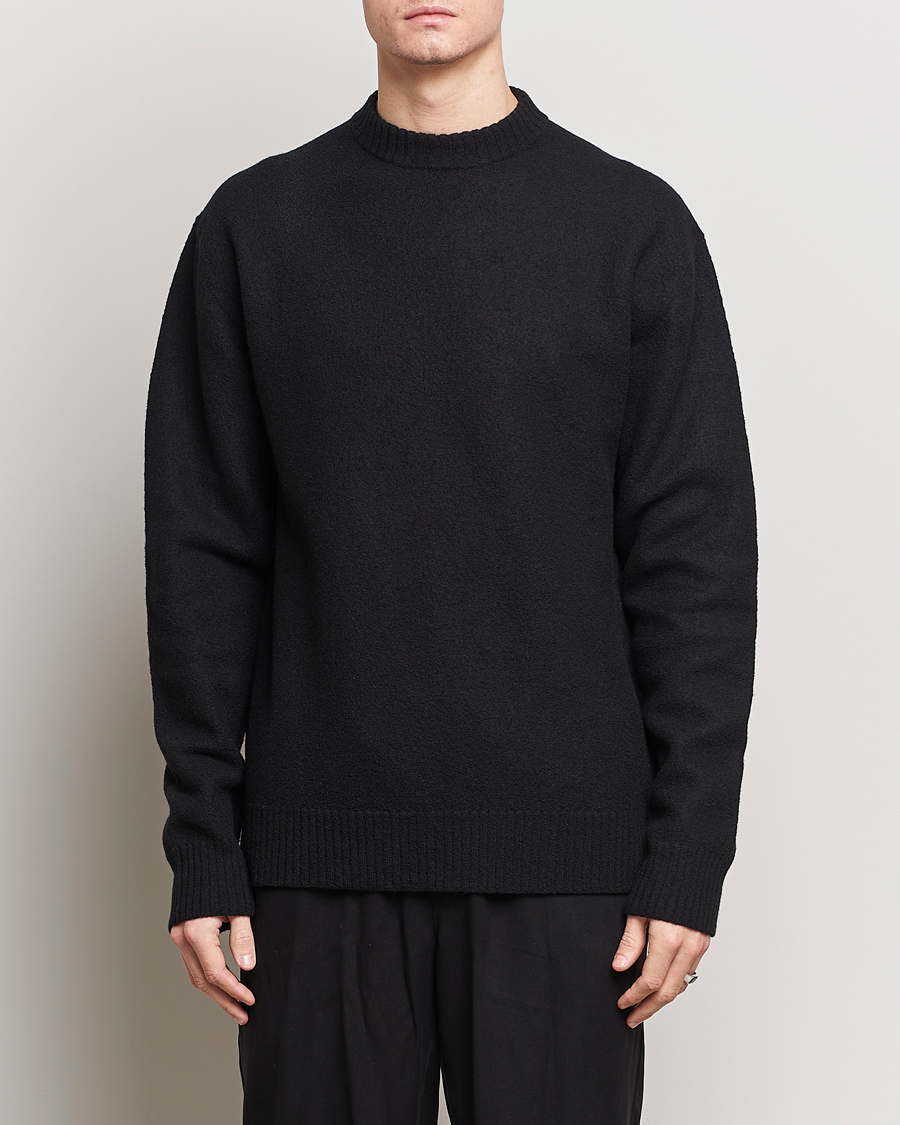 Herren | Pullover | Jil Sander | Lightweight Merino Wool Sweater Black