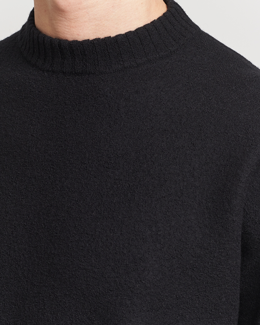 Herren | Pullover | Jil Sander | Lightweight Merino Wool Sweater Black