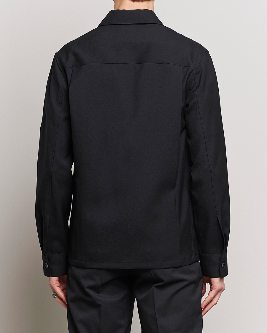 Herren | Hemden | Jil Sander | Double Pocket Overshirt Black